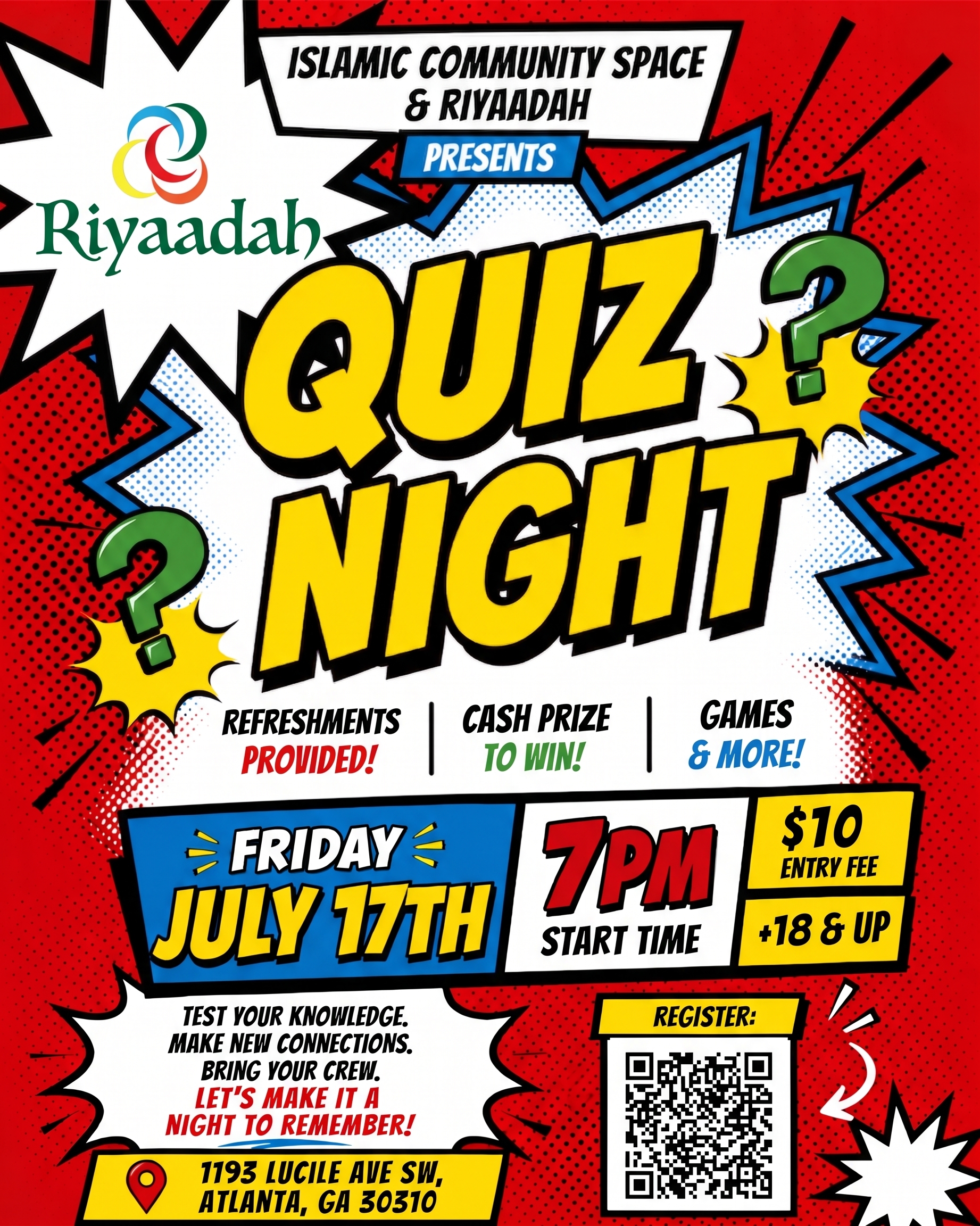 Quiz Night — Riyaadah 2026